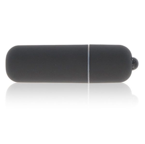 Μικρός δονητής / bullet  Glossy Premium Vibe μαύρος 10v, με 10 επίπεδα δόνησης, αθόρυβος, χωρίς Φθαλικα, χωρίς BPA, αδιάβροχος.