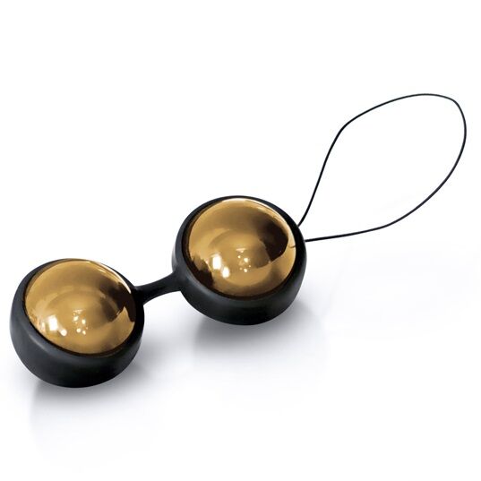 Επιχρυσωμένες μπάλες απόλαυσης Lelo Luna Beads Gold