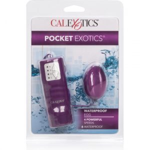 Calex Pocket Exotics δονούμενο αυγό 4v μωβ