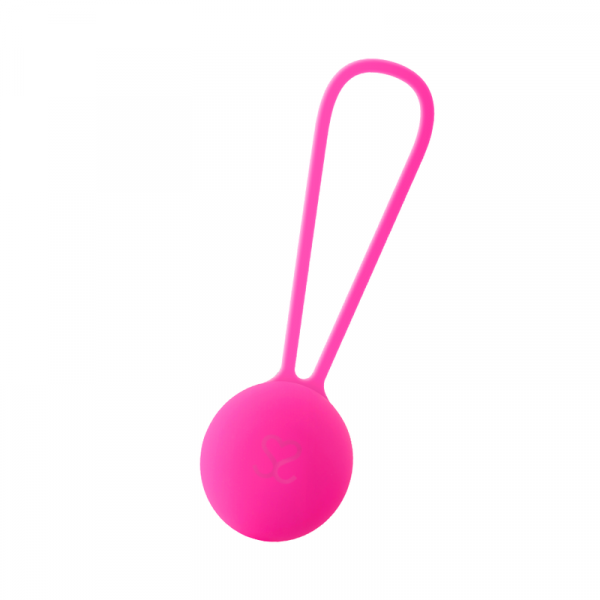Μία premium μπάλα από σιλικόνη ροζ Moressa Osian.