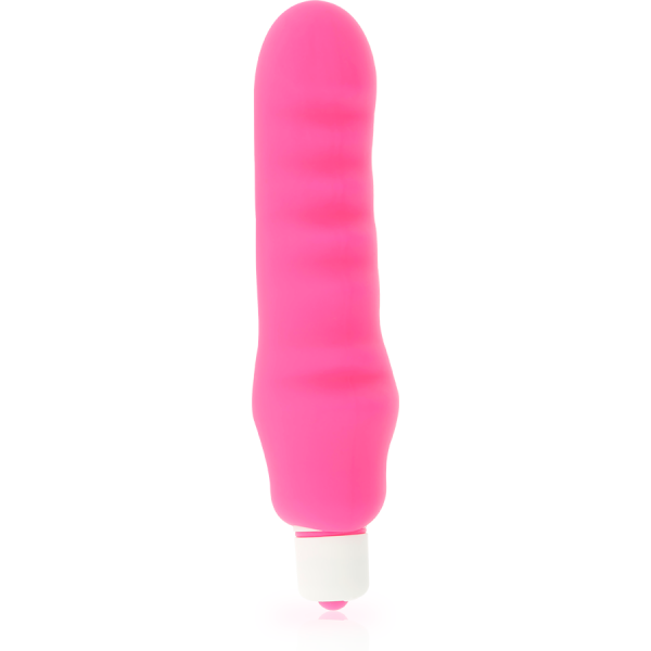 Δονητής Dolce Vita Genius Silicone ροζ με 7 επίπεδα δόνησης, αδιάβροχος, χωρίς φθαλικα.