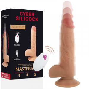 Ρεαλιστικός φαλλός Cyber Silicock Master Ben με τηλεχειριστήριο