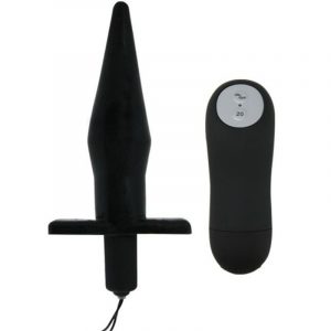 Δονητής Baile Vibrating Plug And Remote Control Wireless Black