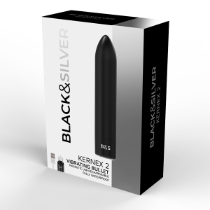 Δονητής Black&Silver Bullet Vibrating Kernex 2 Black