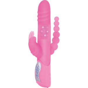 Δονητής Sevencreations E Rabbit Triple Play- Pink Triple Stimulation Vibrator