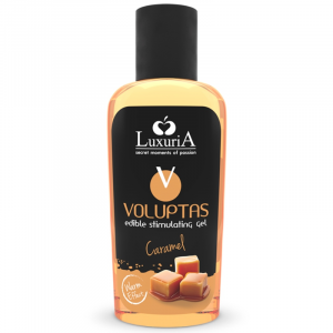 Luxuria Voluptas Edible Stimulating Gel Warming Effect – Caramel 100 Ml