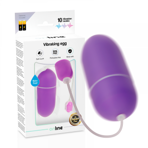 Online Waterproof Vibrating Egg – Purple