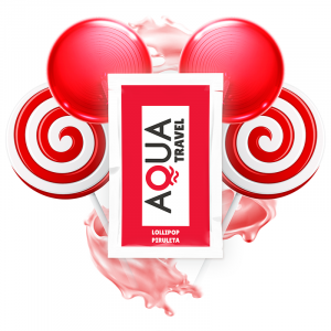 Aqua Travel Lollipop Flavour Waterbased Lubricant – 6 Ml