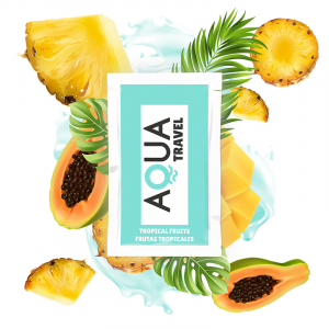 Aqua Travel Tropical Fruits Flavour Waterbased Lubricant – 6 Ml