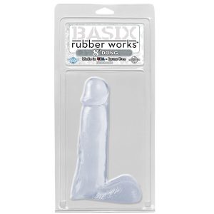 Basix Rubber Works 19 Cm Dong Clear