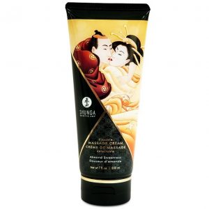 Shunga Massage Cream Kissable Almond Sweetness 200ml