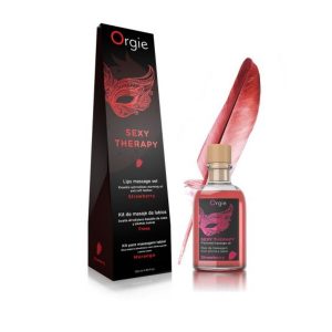 Orgie Lips Massage Kit Strawberry