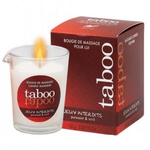 Taboo Candle Massage Men Jeux Interdits Smell Lichen