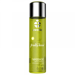 Swede Fruity Love Warming Effect Massage Oil Vanilla And Gold Pear 120 Ml.