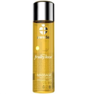 Swede Fruity Love Warming Effect Massage Oil Tropical Fruity With Honey 60 Ml.