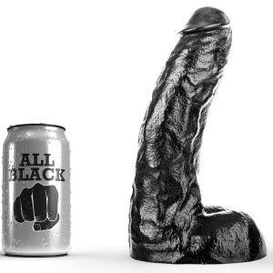 ALL BLACK DONG 25,5CM