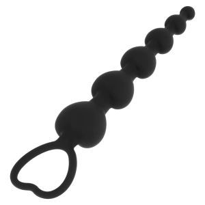 OHMAMA SILICONE ANAL BEADS 15 CM