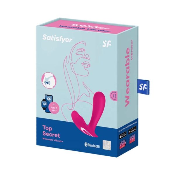 Δονητής smart Satisfyer Top Secret ροζ G-spot